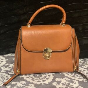 Tan Leather Purse